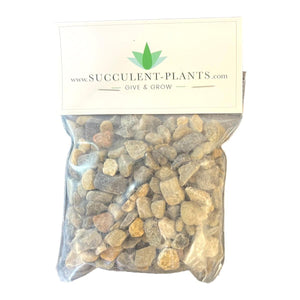 Bagged Decorative Pebbles - Grey - Succulent-Plants.com