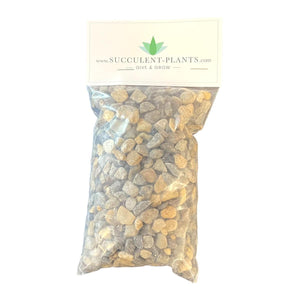 Bagged Decorative Pebbles - Grey - Succulent-Plants.com