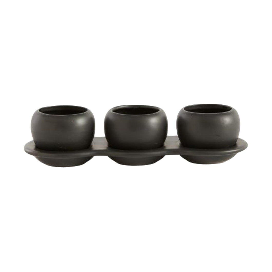 Otto Planter Pots in Black - 9